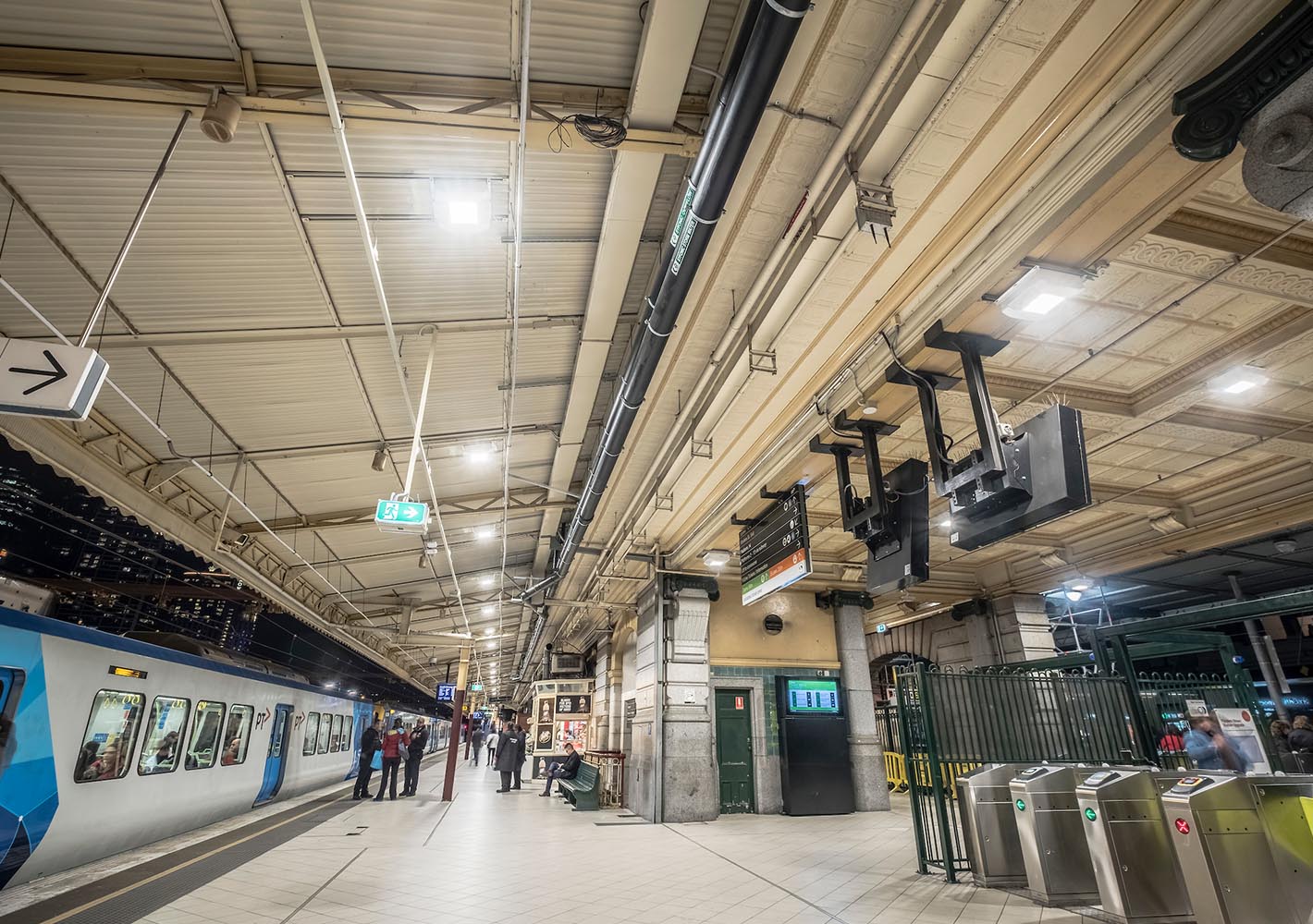 Flinders Street Station Lighting