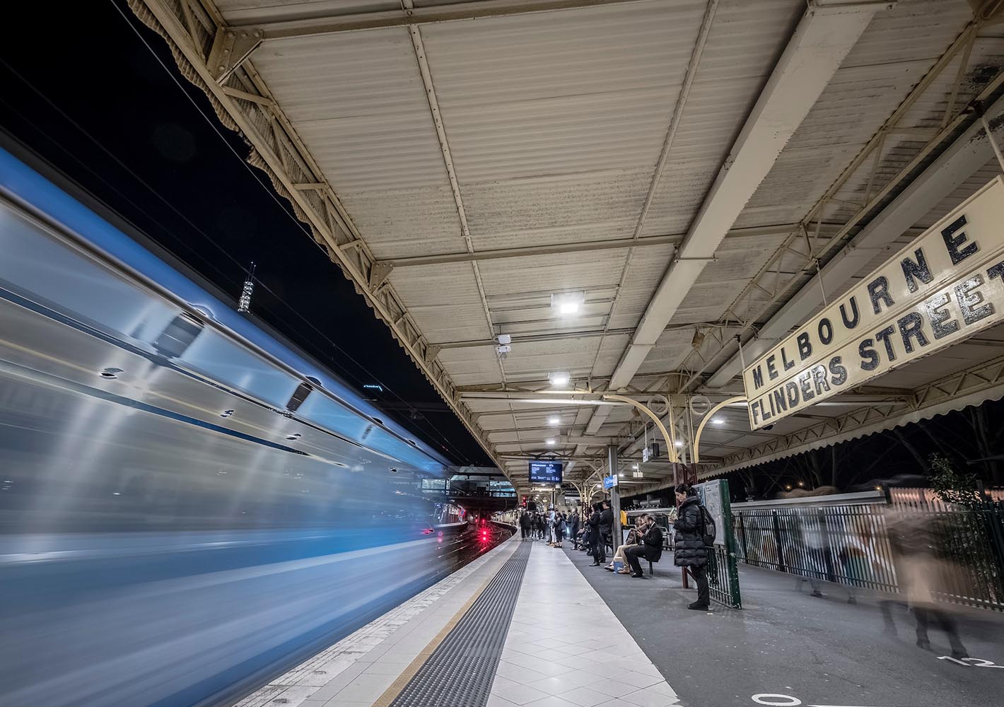 Flinders Street Station Lighting